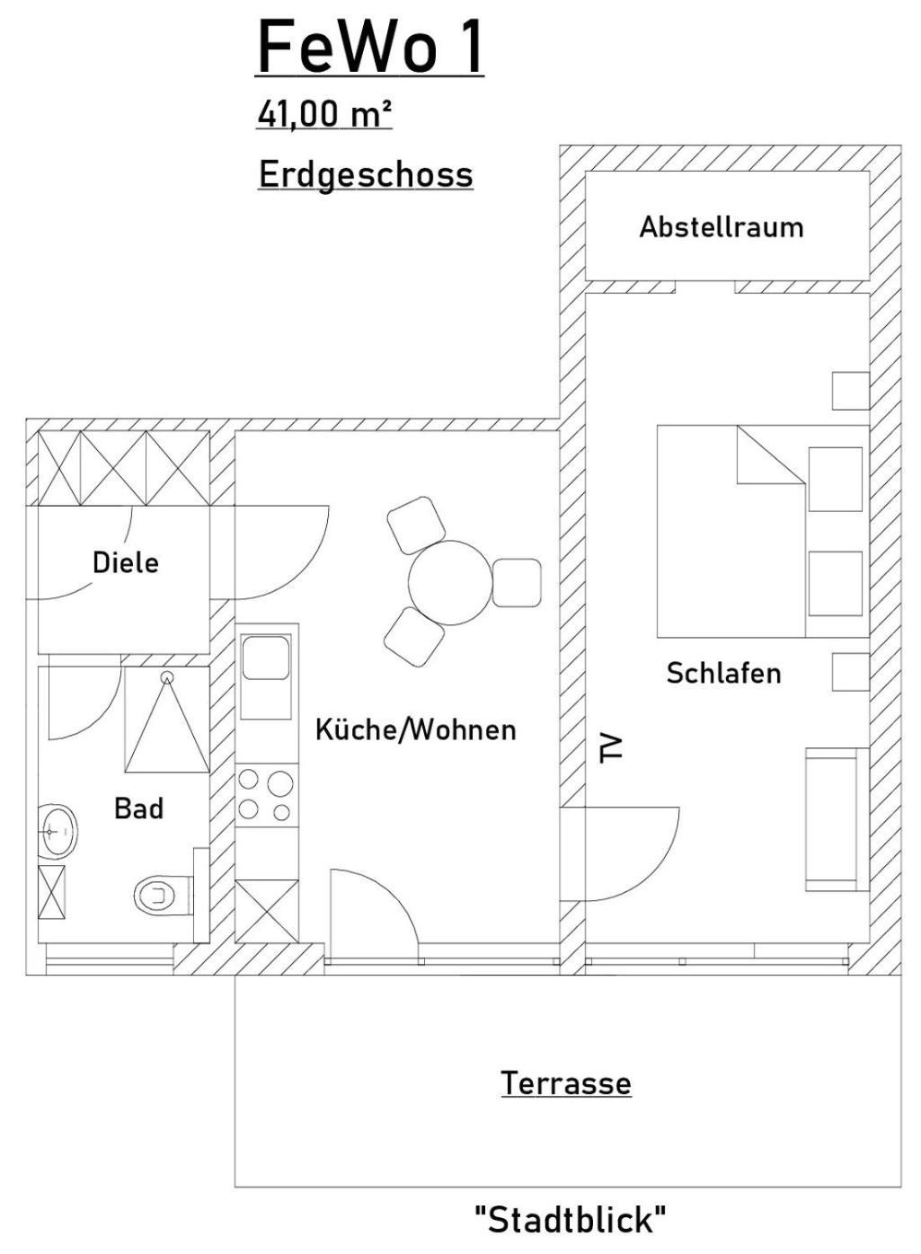 Ferienwohnungen Petrisberg Trier Bilik gambar